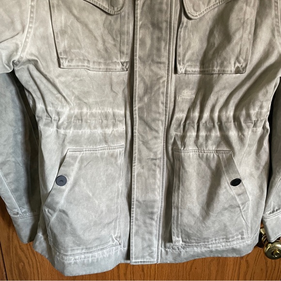 A Cold Wall Painted Gray Fade Out Field Jacket Men's Size Large New See Descrip. - Picture 4 of 16